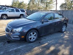 Salvage cars for sale at Denver, CO auction: 2015 Chevrolet Cruze LT