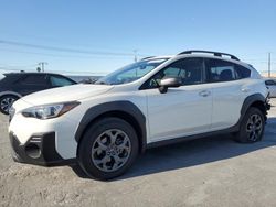 Subaru salvage cars for sale: 2022 Subaru Crosstrek Sport