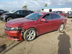 Chevrolet Impala lt Vehiculos salvage en venta: 2015 Chevrolet Impala LT