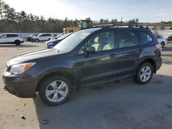 Salvage cars for sale from Copart Windham, ME: 2015 Subaru Forester 2.5I Premium