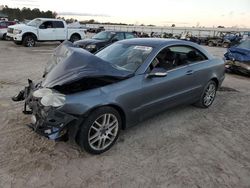 Salvage cars for sale at Harleyville, SC auction: 2009 Mercedes-Benz CLK 350