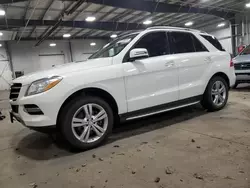 Mercedes-Benz m-Class salvage cars for sale: 2014 Mercedes-Benz ML 350 4matic