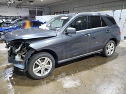 Mercedes-Benz salvage cars for sale: 2015 Mercedes-Benz ML 350 4matic