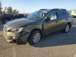 2018 Subaru Outback 2.5I Premium en venta en Van Nuys, CA