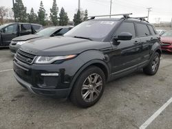 Salvage cars for sale at Rancho Cucamonga, CA auction: 2017 Land Rover Range Rover Evoque SE