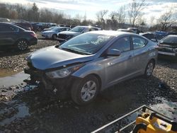 Hyundai salvage cars for sale: 2016 Hyundai Elantra SE