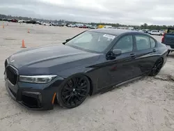 BMW salvage cars for sale: 2022 BMW 750 XI