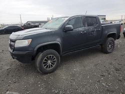 Salvage cars for sale from Copart Airway Heights, WA: 2018 Chevrolet Colorado ZR2