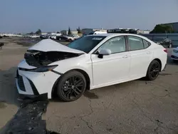 Salvage cars for sale at Bakersfield, CA auction: 2025 Toyota Camry XSE