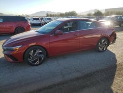 Salvage cars for sale at Las Vegas, NV auction: 2024 Hyundai Elantra SEL