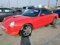 Salvage cars for sale at Los Angeles, CA auction: 2002 Ford Thunderbird