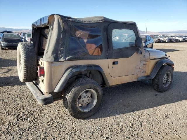 1999 Jeep Wrangler / TJ SE