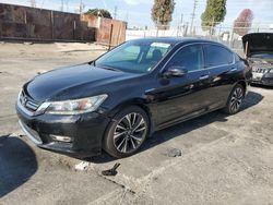 Salvage cars for sale from Copart Wilmington, CA: 2015 Honda Accord Hybrid EXL