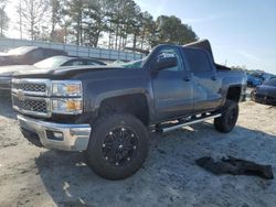 Chevrolet salvage cars for sale: 2015 Chevrolet Silverado K1500 LT