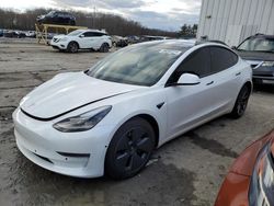 Salvage cars for sale at Windsor, NJ auction: 2021 Tesla Model 3