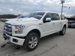 Salvage trucks for sale at Lebanon, TN auction: 2015 Ford F150 Supercrew