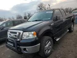 Ford F150 salvage cars for sale: 2008 Ford F150