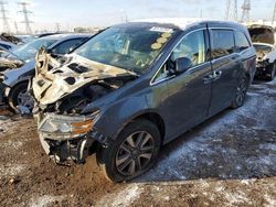 Vehiculos salvage en venta de Copart Elgin, IL: 2014 Honda Odyssey Touring