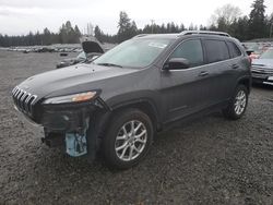 Jeep salvage cars for sale: 2015 Jeep Cherokee Latitude