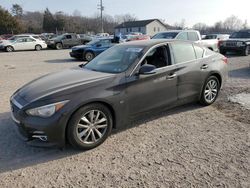 Salvage cars for sale at York Haven, PA auction: 2014 Infiniti Q50 Base