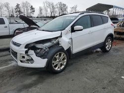 Salvage cars for sale at Spartanburg, SC auction: 2013 Ford Escape SE