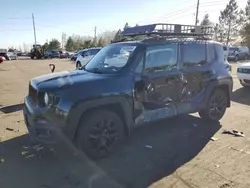 Salvage cars for sale at Denver, CO auction: 2016 Jeep Renegade Latitude