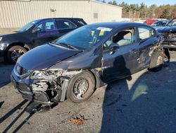 Salvage cars for sale at Exeter, RI auction: 2013 Honda Civic LX