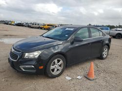 Salvage cars for sale at Houston, TX auction: 2015 Chevrolet Cruze LT