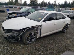 Audi salvage cars for sale: 2017 Audi A4 Premium Plus