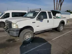 Ford F250 salvage cars for sale: 2006 Ford F250 Super Duty