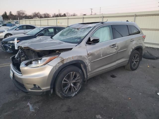 2016 Toyota Highlander XLE