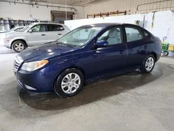 Hyundai salvage cars for sale: 2010 Hyundai Elantra Blue