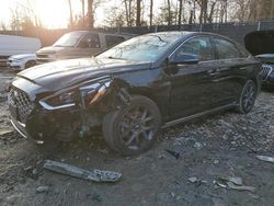 Salvage cars for sale at Waldorf, MD auction: 2018 Hyundai Sonata Sport