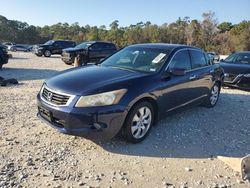 Salvage cars for sale at Houston, TX auction: 2009 Honda Accord EXL