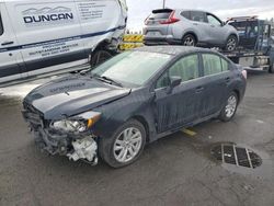 Salvage cars for sale at Woodburn, OR auction: 2015 Subaru Impreza Premium