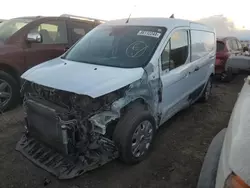 Salvage cars for sale at Brighton, CO auction: 2021 Ford Transit Connect XL