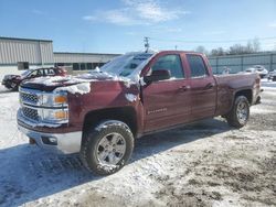 Salvage cars for sale at Leroy, NY auction: 2015 Chevrolet Silverado K1500 LT