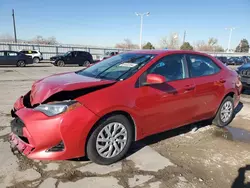 Toyota salvage cars for sale: 2018 Toyota Corolla L