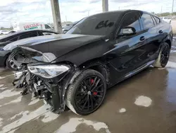 Salvage cars for sale at West Palm Beach, FL auction: 2023 BMW X6 M50I