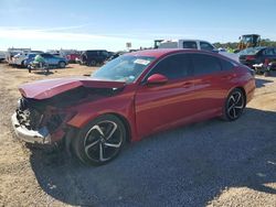 Salvage cars for sale at Theodore, AL auction: 2018 Honda Accord Sport