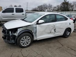 Salvage cars for sale at Moraine, OH auction: 2022 Hyundai Accent SE