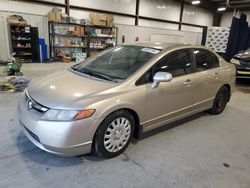 Salvage cars for sale at Byron, GA auction: 2008 Honda Civic LX