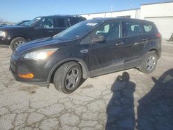 Salvage cars for sale at Kansas City, KS auction: 2014 Ford Escape S