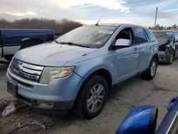 Vehiculos salvage en venta de Copart Windsor, NJ: 2008 Ford Edge SEL