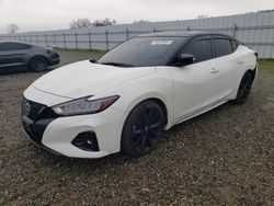 Salvage cars for sale at Anderson, CA auction: 2021 Nissan Maxima SR