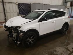 Salvage cars for sale at Avon, MN auction: 2016 Toyota Rav4 SE