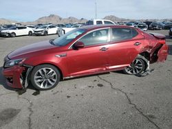 Salvage cars for sale at North Las Vegas, NV auction: 2015 KIA Optima SX