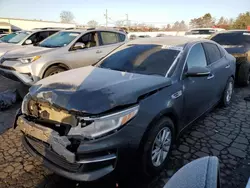 KIA Vehiculos salvage en venta: 2018 KIA Optima LX