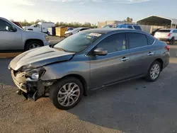 Salvage cars for sale at Fresno, CA auction: 2018 Nissan Sentra S