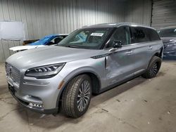 Salvage cars for sale from Copart Franklin, WI: 2020 Lincoln Aviator Reserve